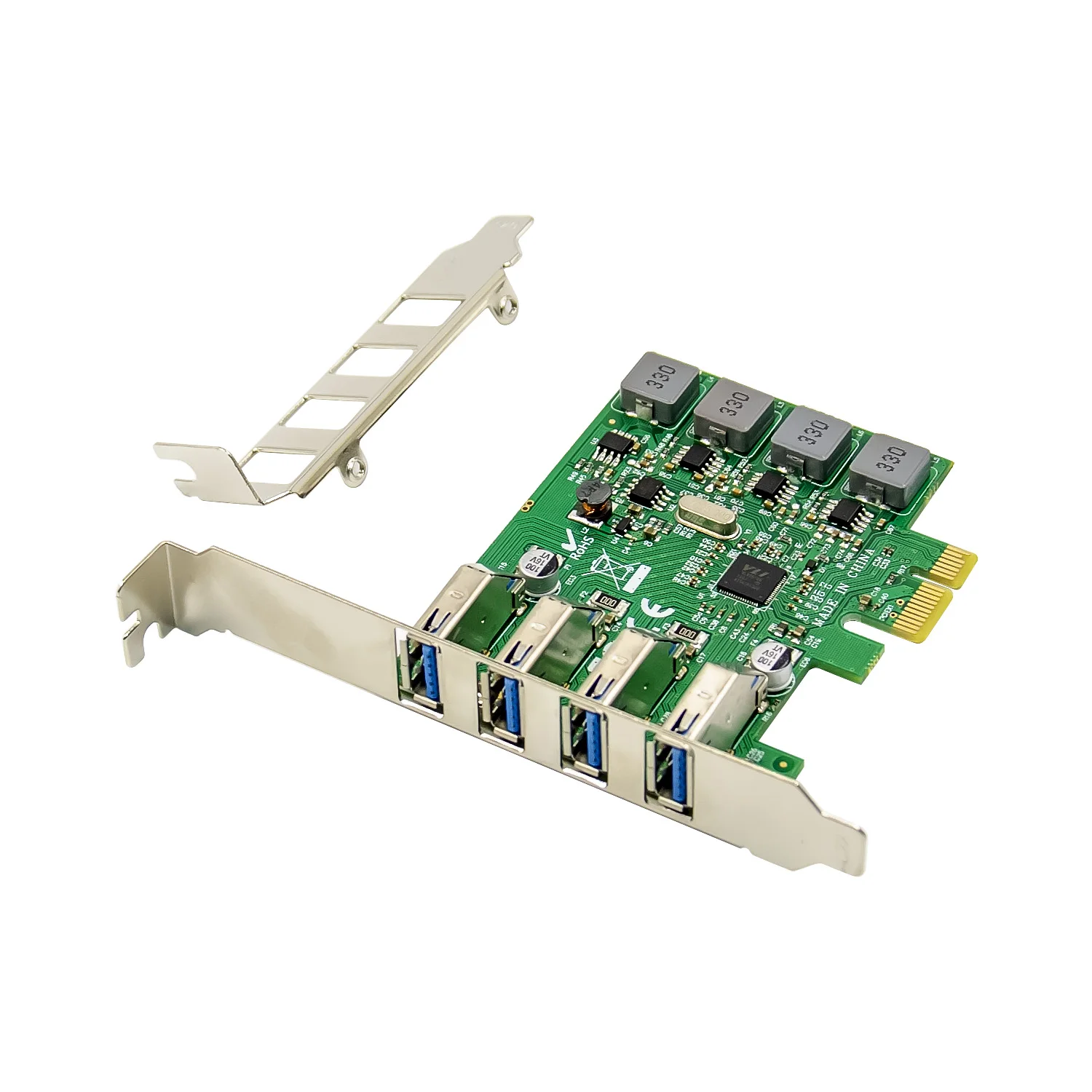 SUNWEIT ST634 Оптовая продажа с фабрики PCIe VL805 USB3.0 4-портовая плата PCIe USB3.0 5 Гбит/с Riser Card