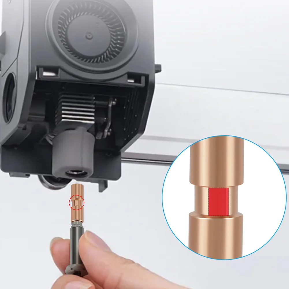 For Kobra 3 Max Compatible All-Metal Extruder Featuring 0.4mm Nozzle and Even Heat Distribution for Consistent Output