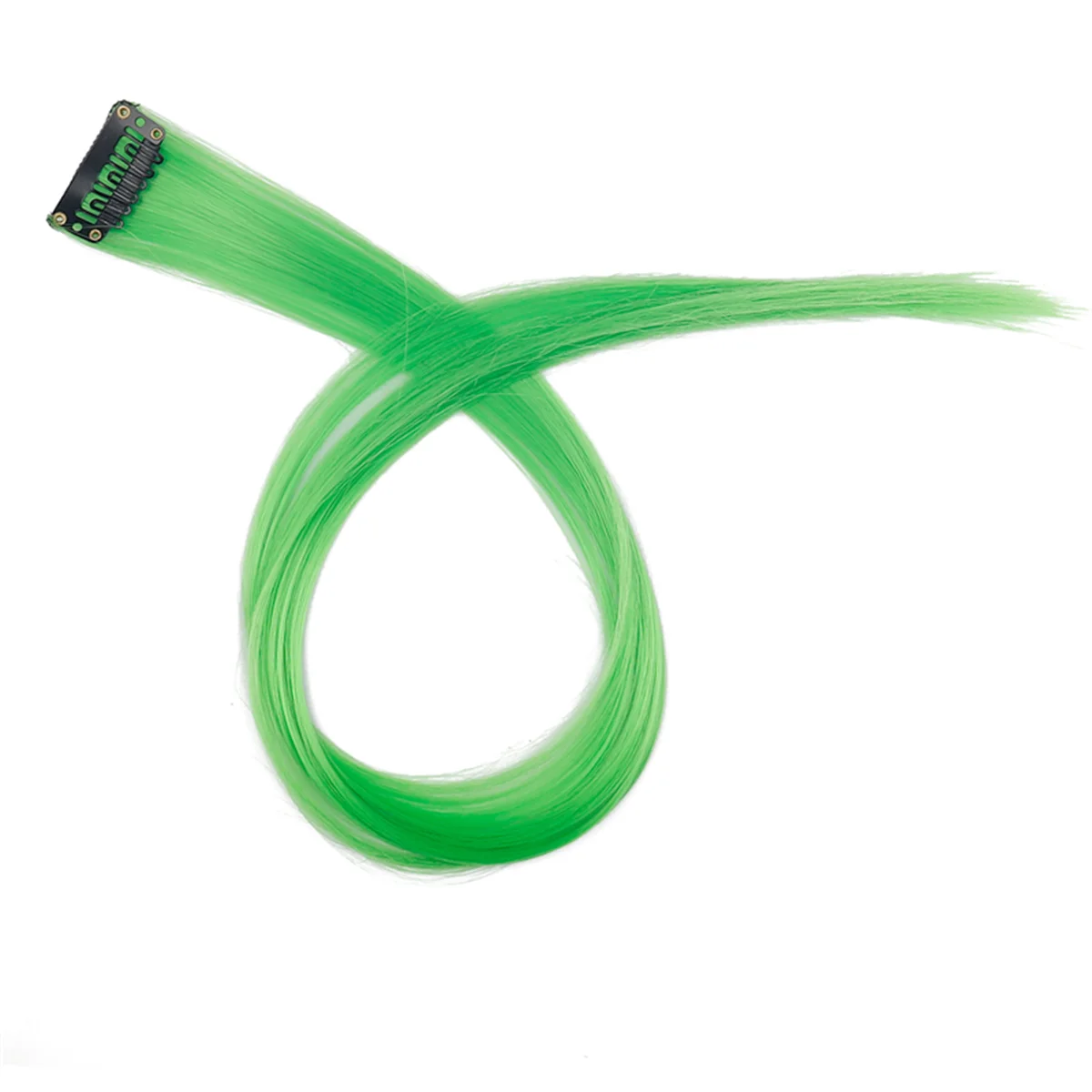 

3 шт., женские заколки для наращивания волос, длинные прямые омбре, блики, градиент, висячие окрашивание ушей, накладные шиньоны, красочные