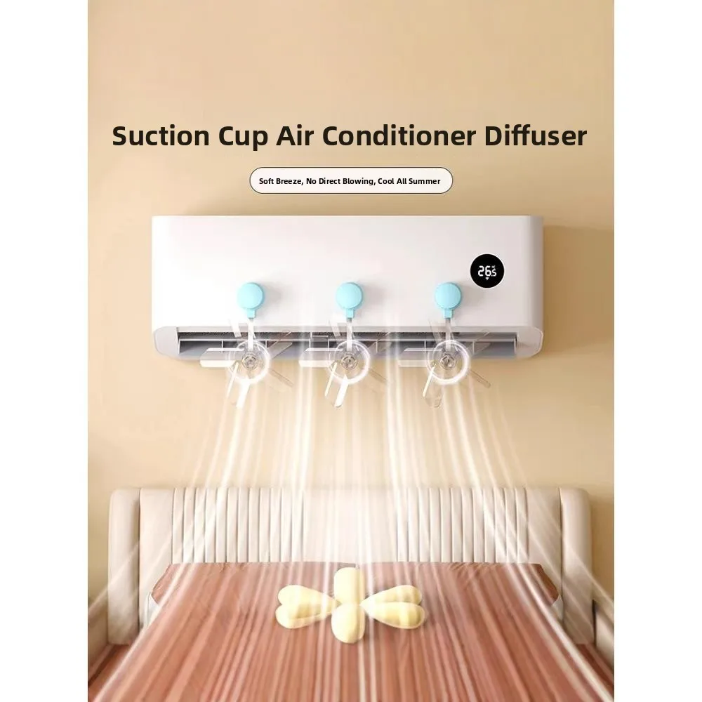 

Wall-Mounted Air Conditioner Vent Duct Fan Windshield Glass Anti-Direct Blow Artificial Products Air Conditioner Windshield