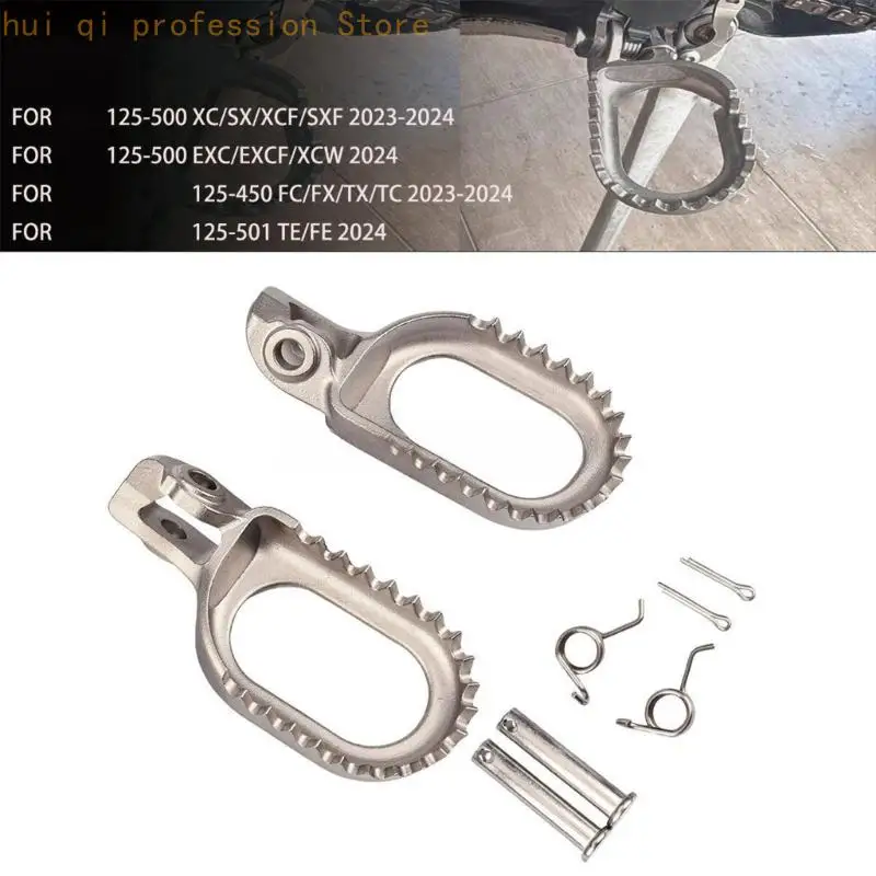 Dirt Bike Fußrasten-Set mit Metall-Stufengriff für den Trainingsgebrauch H8WE von EXC EXCF XCW – Detail 4