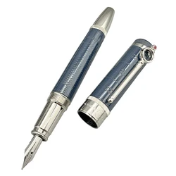 Sir Arthur Conan Doyle Brown Color MB Fountain Pen With Magnifying Glass Round Design Writer Edition