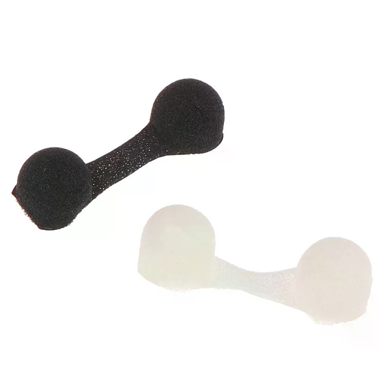 50Pcs Tanning Nasal Plug Spray Nose Filters Sponge Black/White Anti-pollution