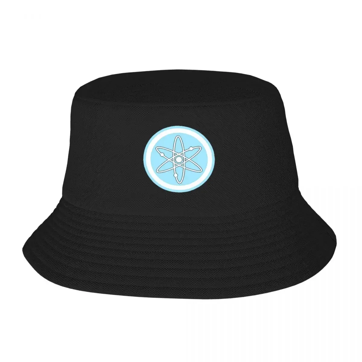 Blue Cosmos ATOM Cryptocurrency Crypto Bucket Hats Panama Hat Children Bob Hats Hip Hop Fisherman Hats Summer Beach Fishing Caps