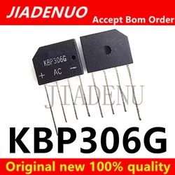 (5-10pcs)100% New KBP306G KBP306 rectifier bridge reactor 3A 800V flat bridge DIP4 chipset