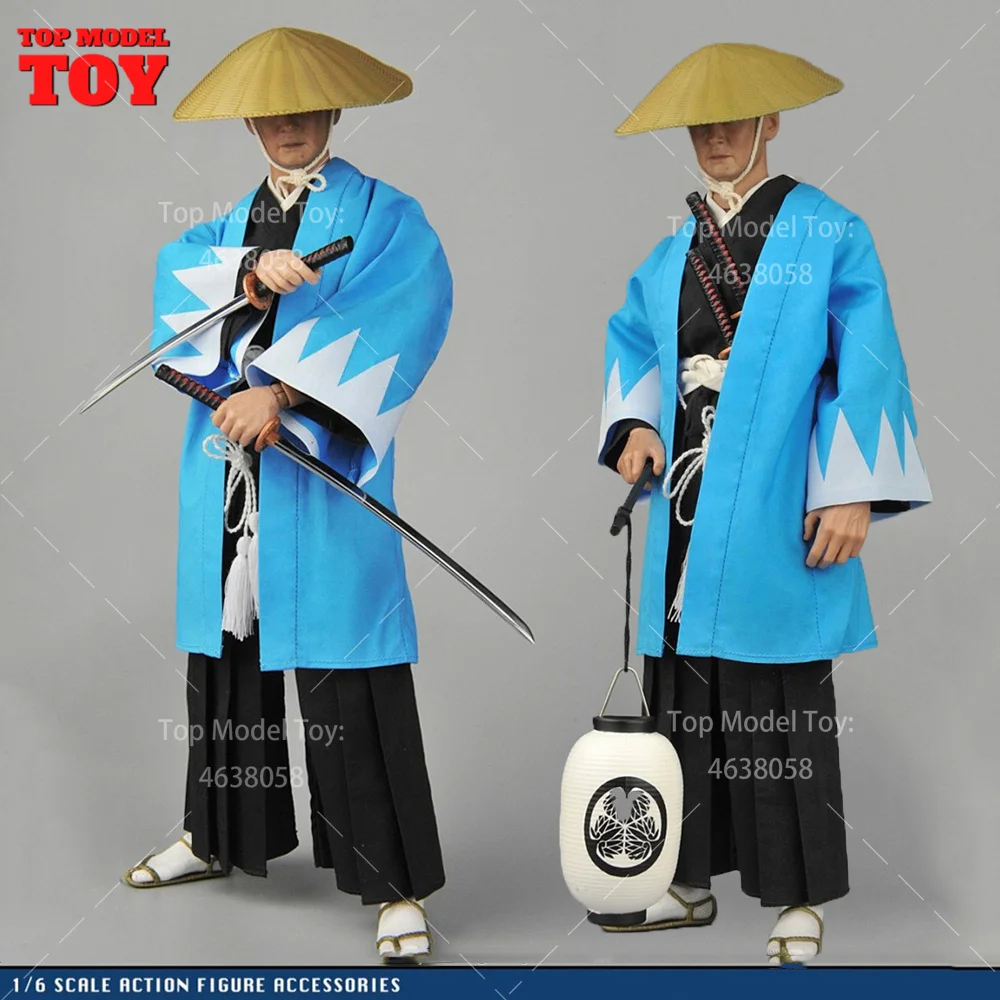 Toyscentre TCT-016 1/6 Scale Japanese Male Samurai Clothes Costume Kit Clothes Model Fit 12