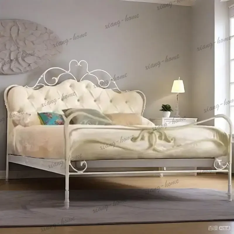 Guest House Headboards Double Bed Accessories Set Bedding Household Bed Frames Bedroom
