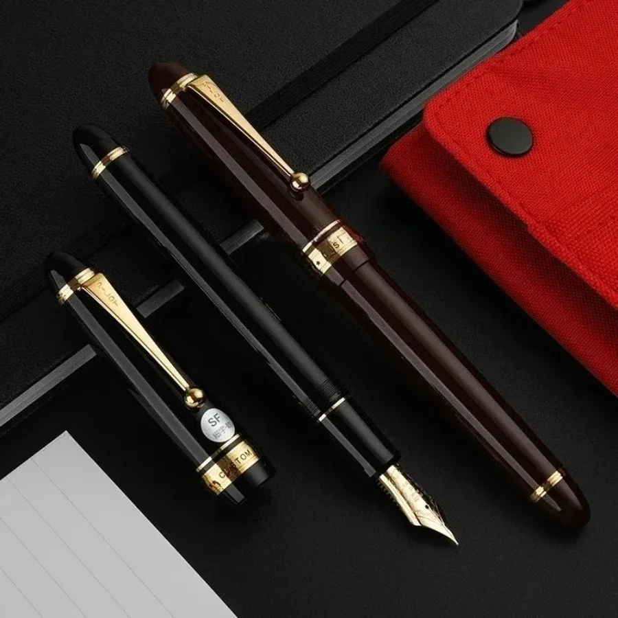 

For Pilot New Special Nibs Fountain Pen CUSTOM 743 - Japan Original 14K Gold Nib FKK-3000R, Large Capacity Ink Storage Pen Set
