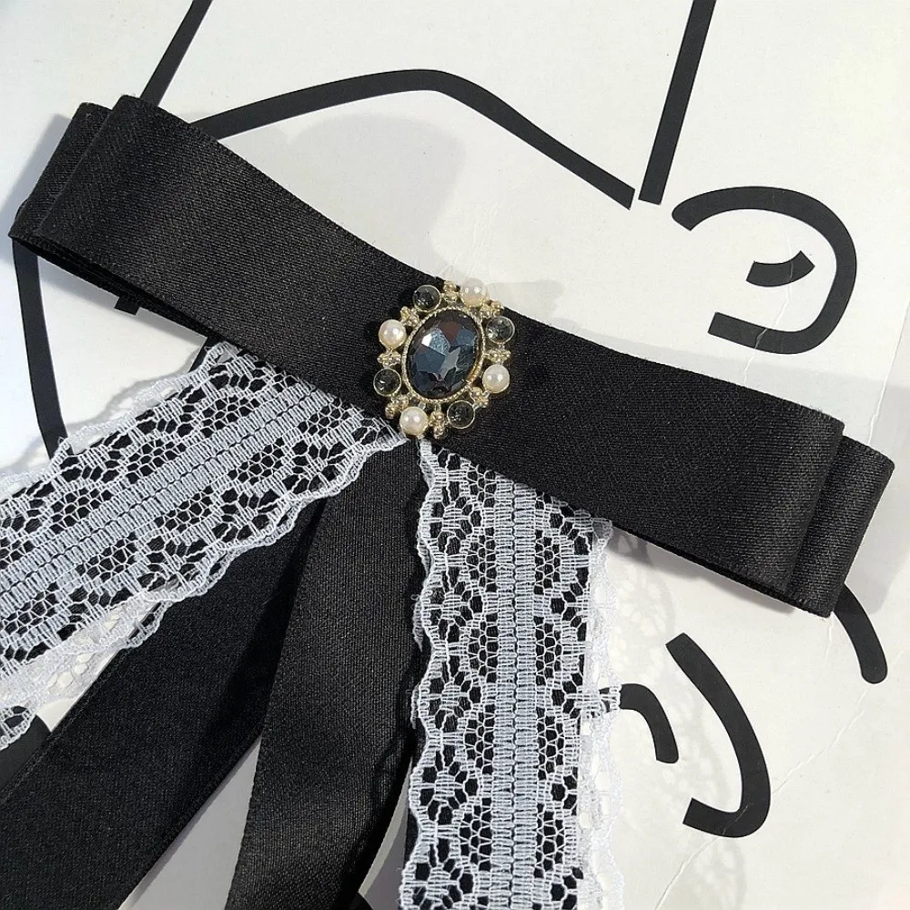 Awareness Black Ribbon Pin Melanoma Cancer Breast Cancer Funerals Memorial Pin Pearl Rhinestone Skin Cancer Black Bow Brooch Pin