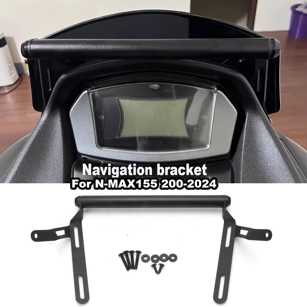 

For YAMAHA N-MAX155 NMAX 155 2020-2024 Motorcycle Mobile phone GPS holder Navigation bracket kit Mounting accessories