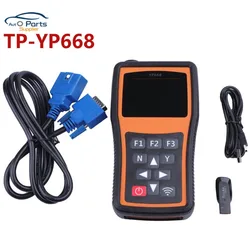 New TPMS Tool TPMS Sensors Programming Activate Check RF Key FOB Tire Pressure Monitoring System Auto Tester TP-YP668