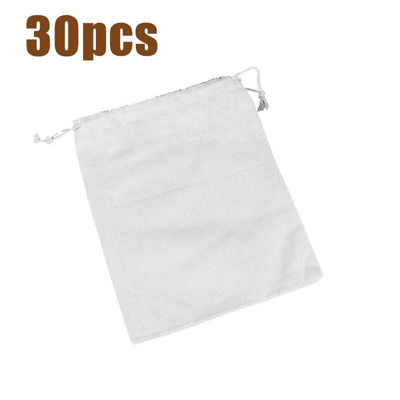 Cotton Drawstring Bags Muslin Bags For Home Drawstring Cotton Storage Bag Advertising Bundle Bags