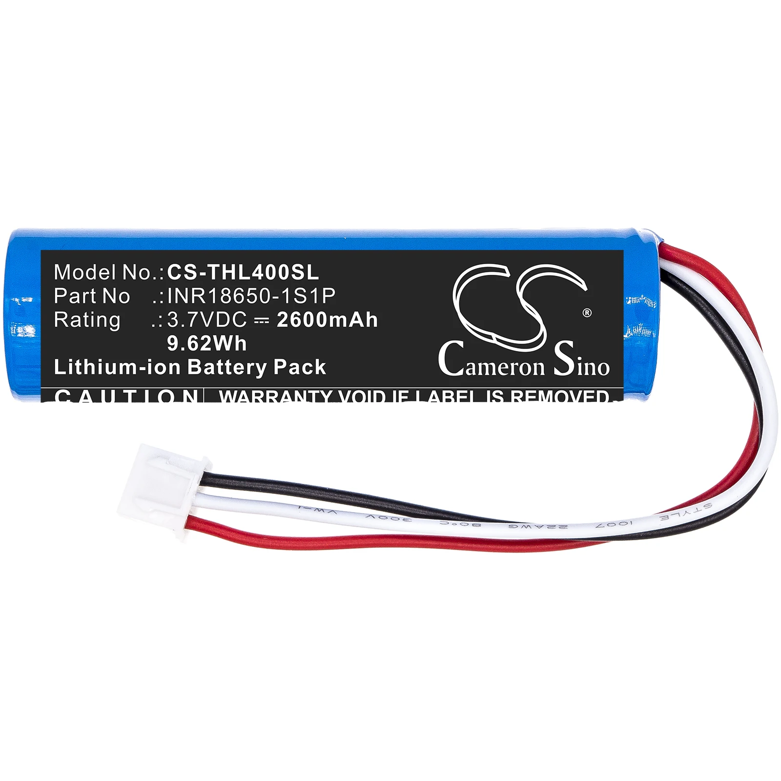 

Personal Care Battery For Theradome:LH40,LH80,LH80 Pro,INR18650-1S1P,--2600mAh/9.62Wh--Li-ion--3.70V