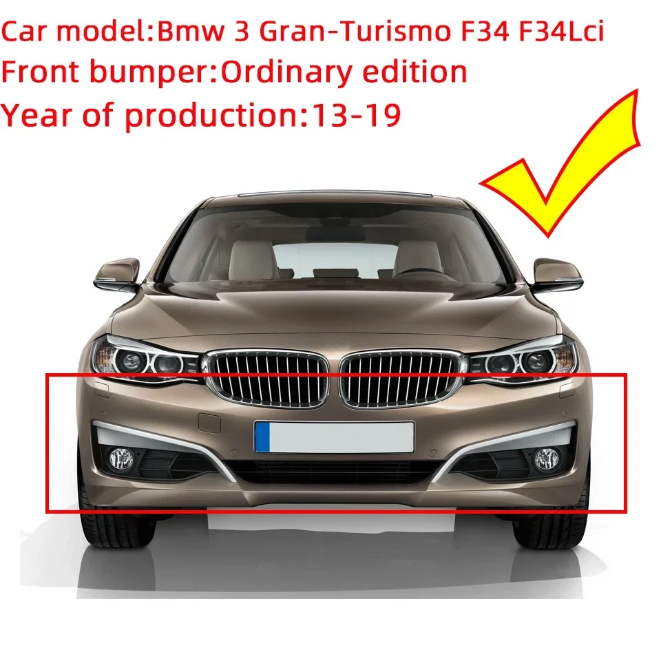 Fit For 2013-2019 BMW3 GT Gran Turismo F34 F34LCI Ordinary Edition Headlight Washer Nozzle Cover Garnish Shell Cap #51117371847