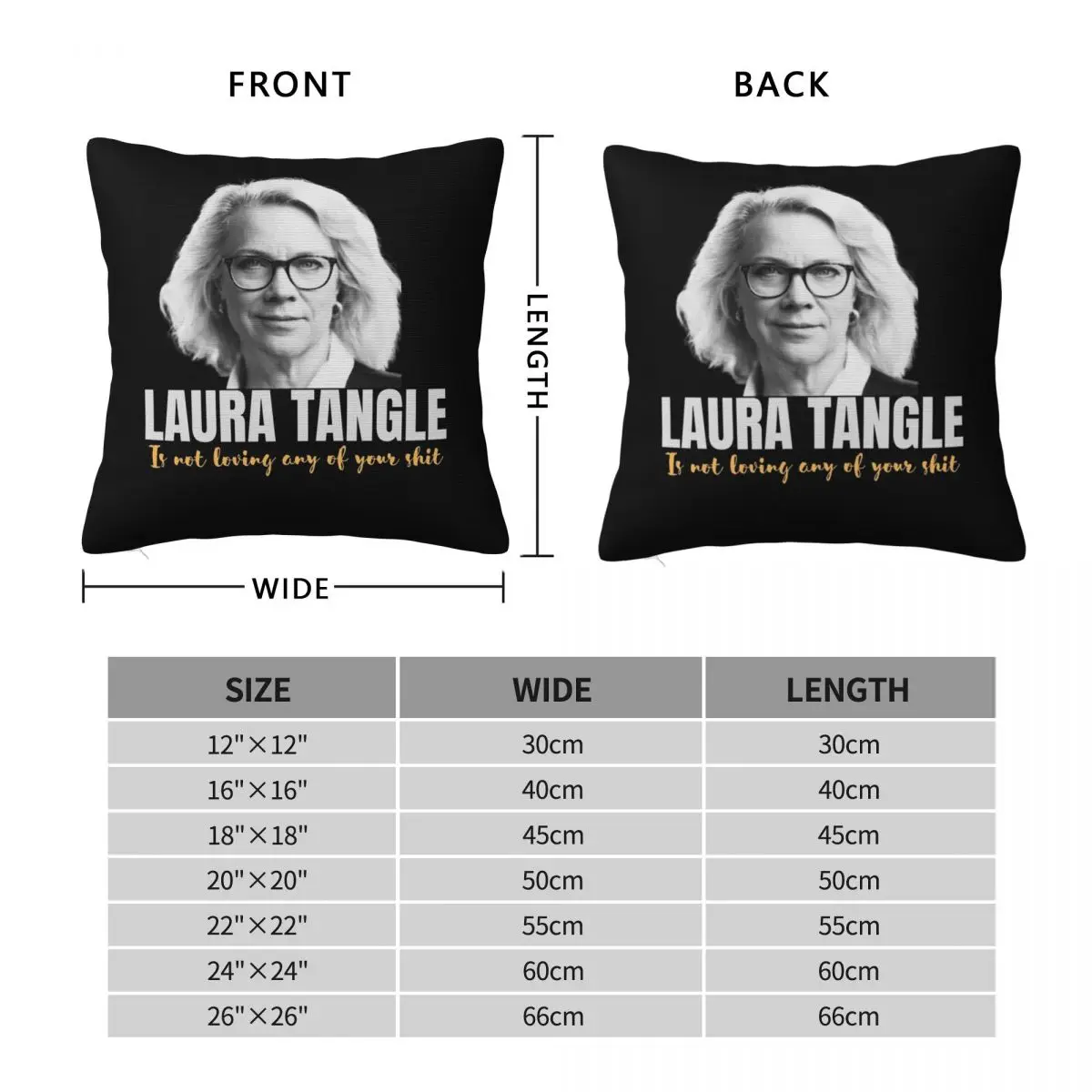 Laura Tangle Pillowcase Polyester Linen Velvet Creative Zip Decor Throw Pillow Case Car Cushion Cover 18