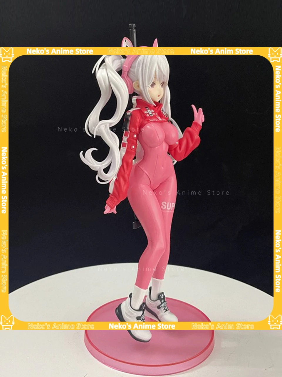 En Stock NIKKE figuras de diosa de la victoria Anime lindo Sexy coletas dobles chica figura de acción estatua de Pvc modelo muñeca juguetes regalos