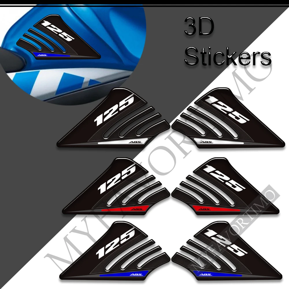 GSX-R125 Motorcycle For Suzuki GSXR GSX-R 125 GSXR125 GSX R125 Tank Pad Fuel Oil Kit Knee Protector Stickers Decals