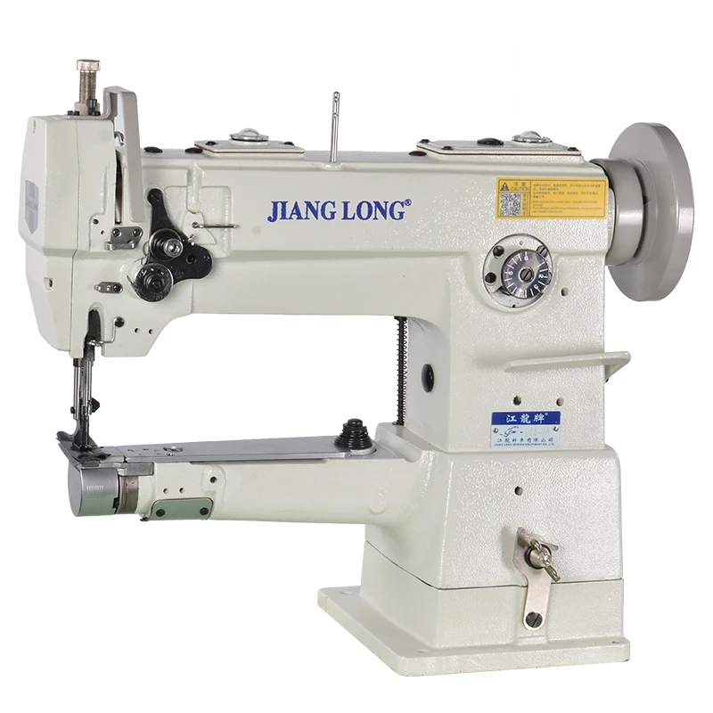 244-2A Cheap Maquina Industrial De Costura Automatic Cylinder Arm Car Seat Cover Making Sewing Machine