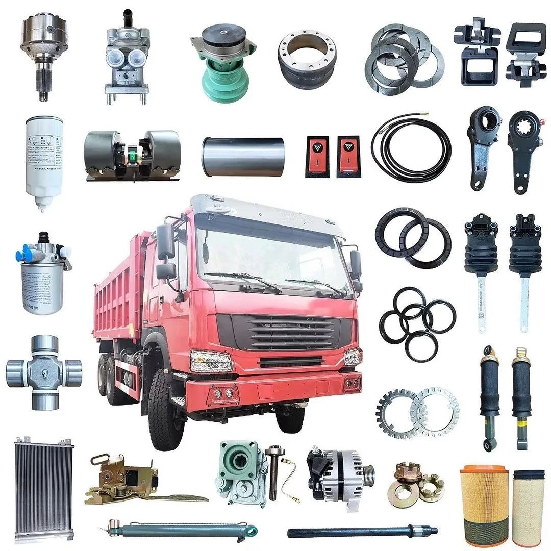 Sino Howo Truck Spare Parts Chassis Parts Front Axle and Rear Axle Main Reducer Assembly HG2402C4-010/6.83  1060/i=6.833(41/6) - view 2