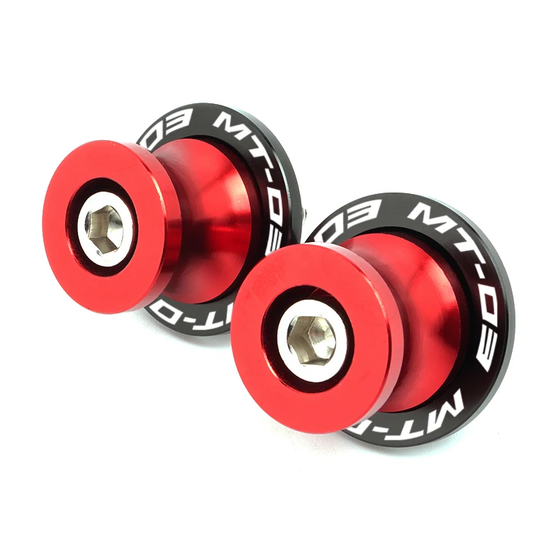 Für Yamaha MT03 MT09 MT10 MT 03 09 10 mt03 mt09 mt10 Schwinge Spulen Sliders Stand Schrauben 6 MM schwinge Motorrad Zubehör