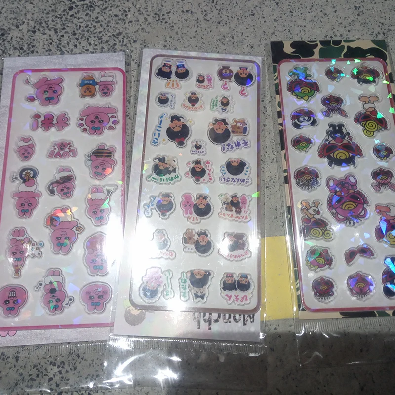 Tablet Accessories Case - 3-30 unidades de autocolantes holográficos 3D