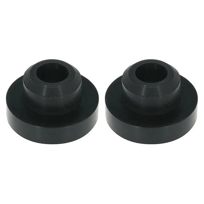 570045500 2pcs Motorcycle Fuel Tank Grommet Seal Fit for Bombardier 1999-2001 2002 2003 2004 2005 2006 2007 2008 Rubber Black