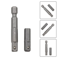 2pcs Impact Socket Adapter 1/4\