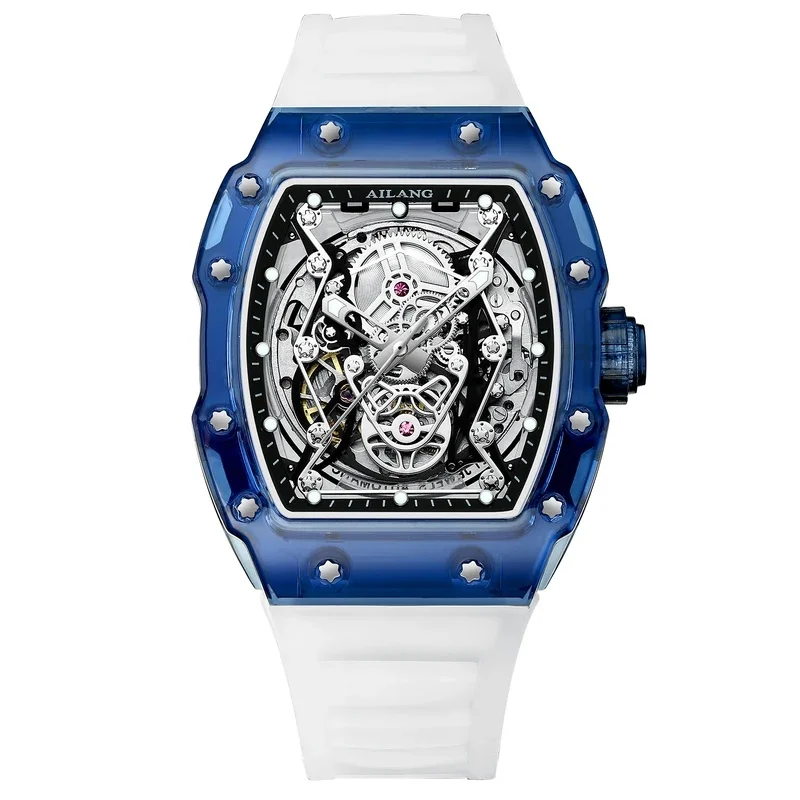 AILANG 8109 2026 New Men's Automatic Mechanical Watch, Unique Hollow Skeleton Design, Waterproof Wristwatch, Men's Watch