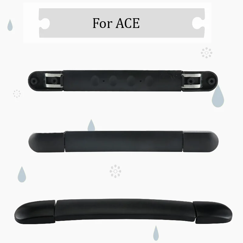 

For ACE Luggage Handle Replacement Silent Shock Absorption Broken Handle Comfortable Soft Rubber Grip