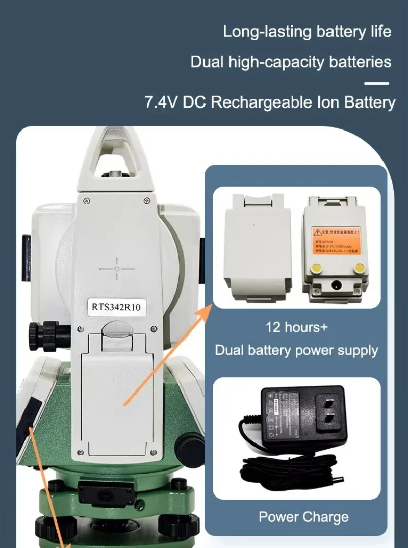 FOIF  RTS-112SR10+ High Accuracy Types Total Station Reflectorless Surveying Equipment