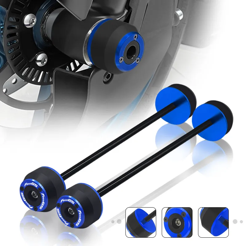 

For F850GS F 850GS ADV Adventure 2017-2024 2025 Moto Modified Front Rear Axle Fork Wheel Protector Crash Slider f850gs