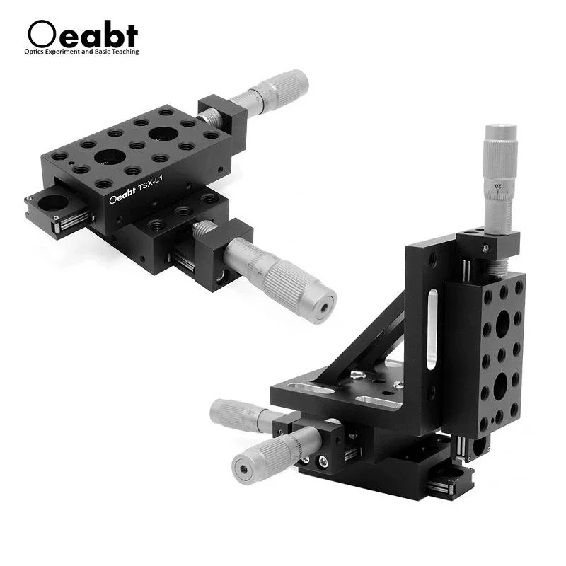 TSX-L Series Single Axis Displacement Platform Micrometer Differential Adjuster Two-dimensional Mobile  Fine Adjustment