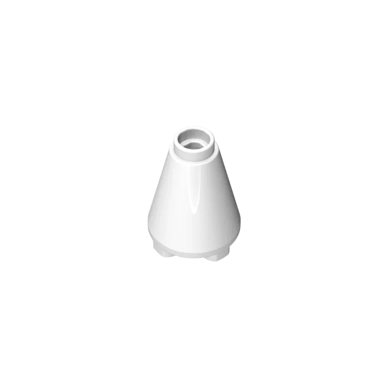 

Gobricks 1 шт. MOC Brick Cone 2 x 2 x 2 перевернутый, совместимый с моделью 49309, детали строительных блоков, детская развивающая сборная игрушка