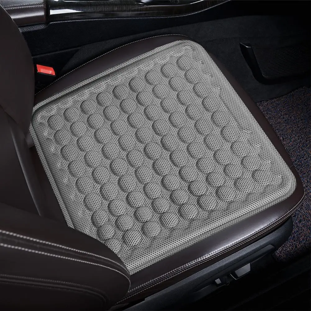 Pressure Relief Seat Cushion Seat Mat Gel Car Seat Cushion for Summer Soft Breathable Automobile Pad with Pressure for Comfort