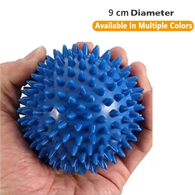 Spiky Massage Ball for Plantar Fasciitis Back Shoulder Pain Relief Foot Muscle Trigger Point Yoga Deep Tissue Stress Reflexology