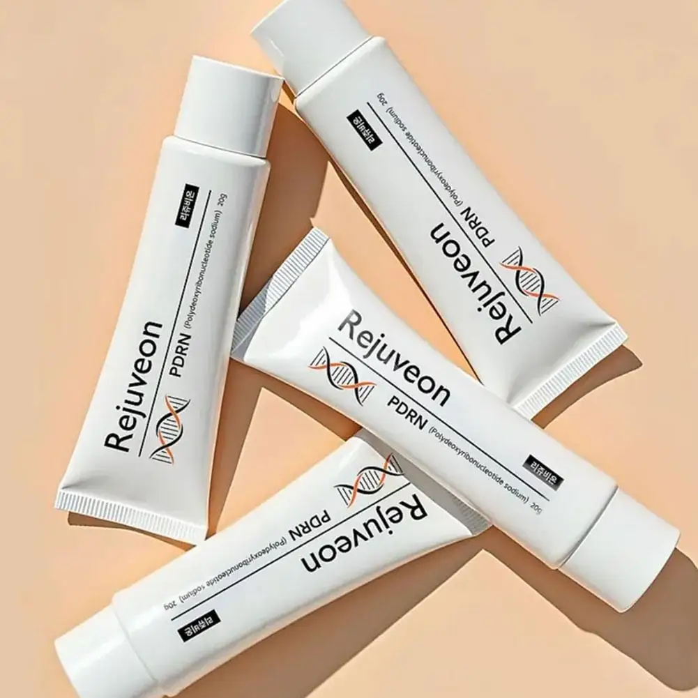 Refreshing Lightweight Repair Cream 20g PDRN Salmon Hydrating Soothing Moisturizer Firming Smooth Skin Care Cream Portable