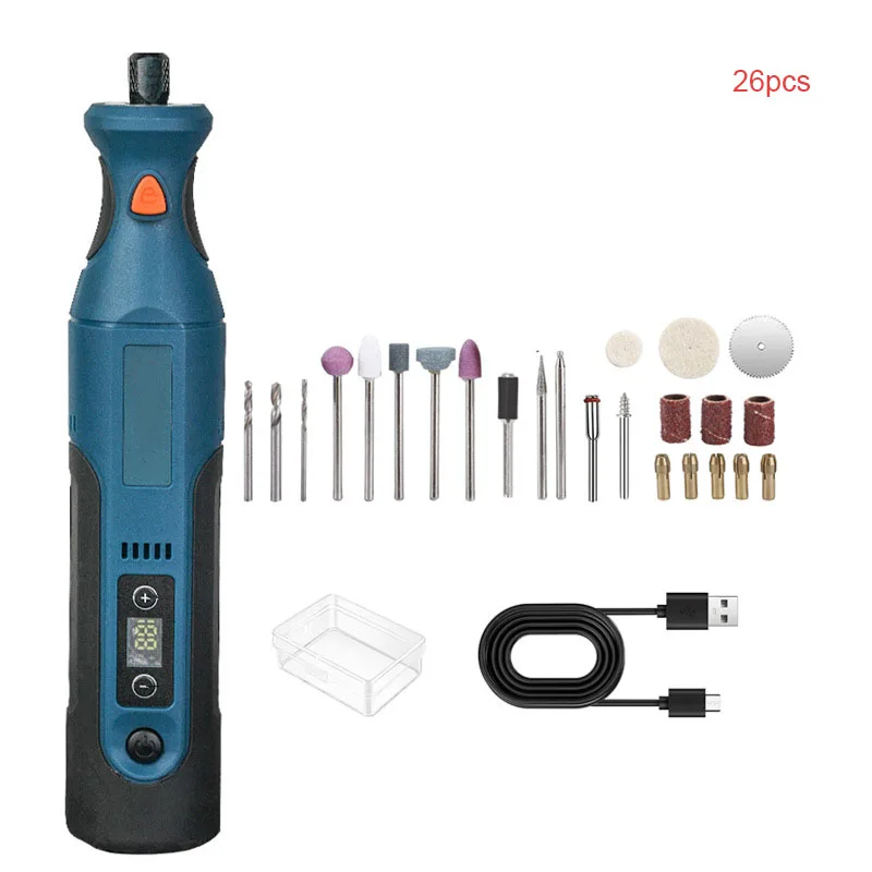 Industrial-grade 7.4V High-Power Lithium Battery Angle Grinder with Charging Function for Direct Grinding