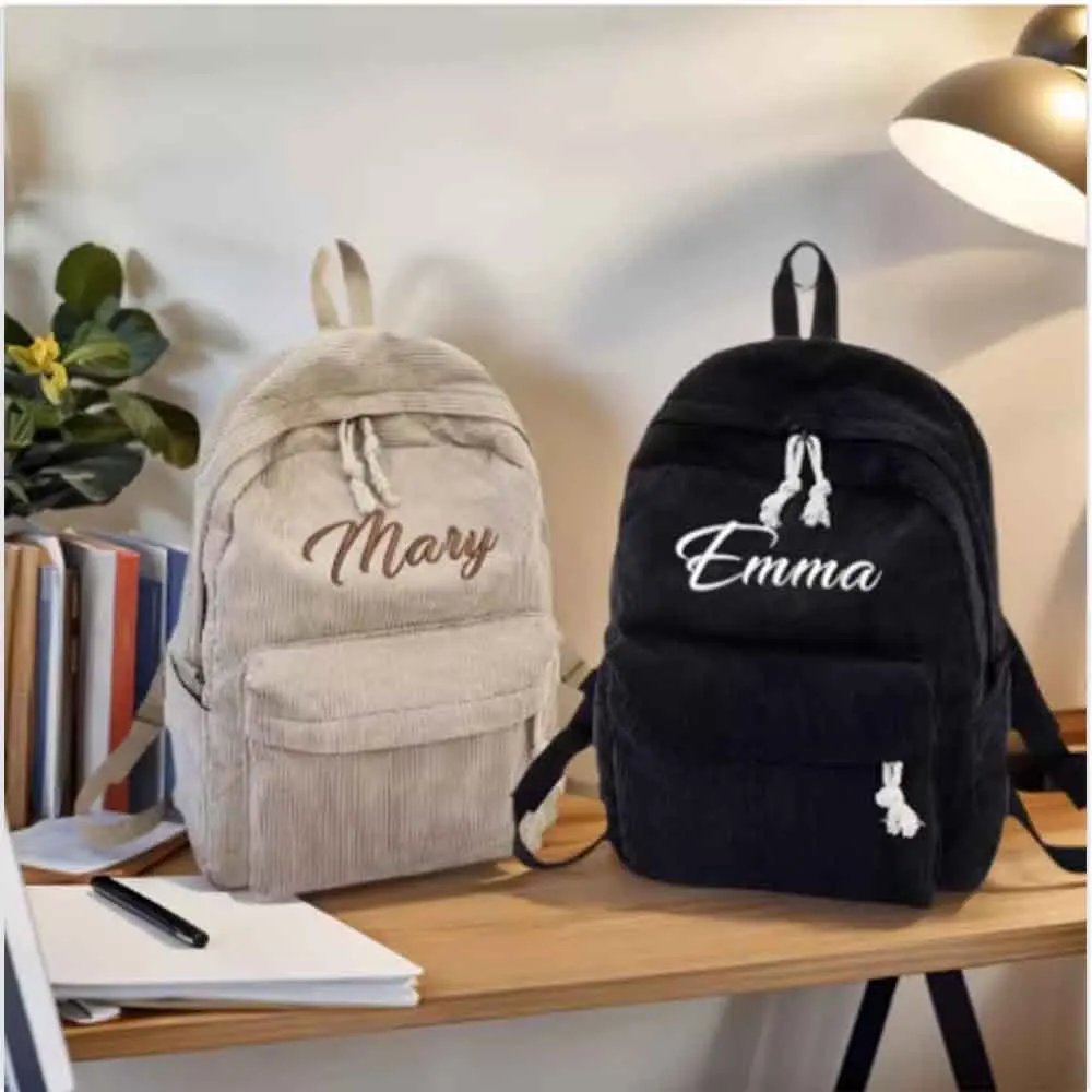 School And Kids Backpacks Personalized Girl Backpacks Custom Name School Bag For Girls Customized Children’s Kid Schoolbag Back