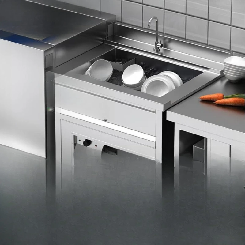 

Ultrasonic dishwasher Commercial automatic restaurant canteen restaurant hotel hot pot size small dishwasher