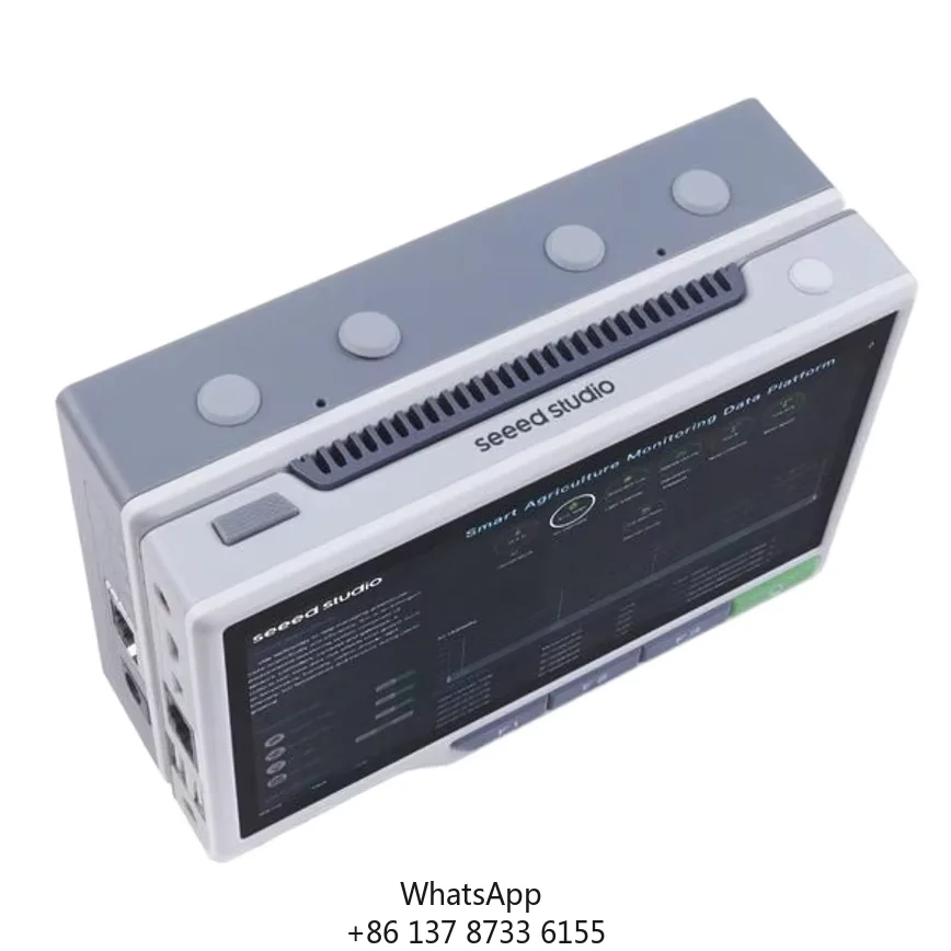 

ReTerminal E10-1 - Expansion Board Supports DC Jack/PoE/UPS, Gigabit Ethernet, LTE/4G/5G/LoRaWAN, RS485/232, CAN, SATA 2.0