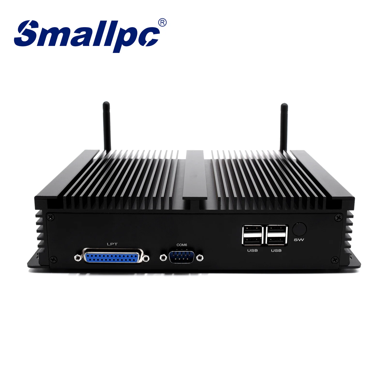 

Smallpc новейший настольный компьютер I7, поддержка 64 Гб ОЗУ, промышленный безвентиляторный мини-компьютер Linux