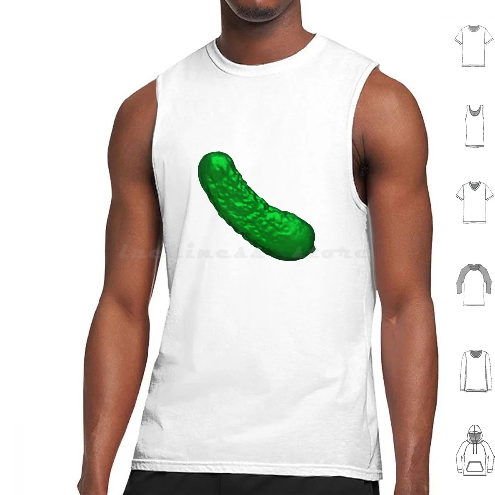 Pickle Tank Tops Print Cotton Pickles Pickle Green Pickle Orange Pickle Pickle Pickles Green Pickle Shiny Pickle Glow