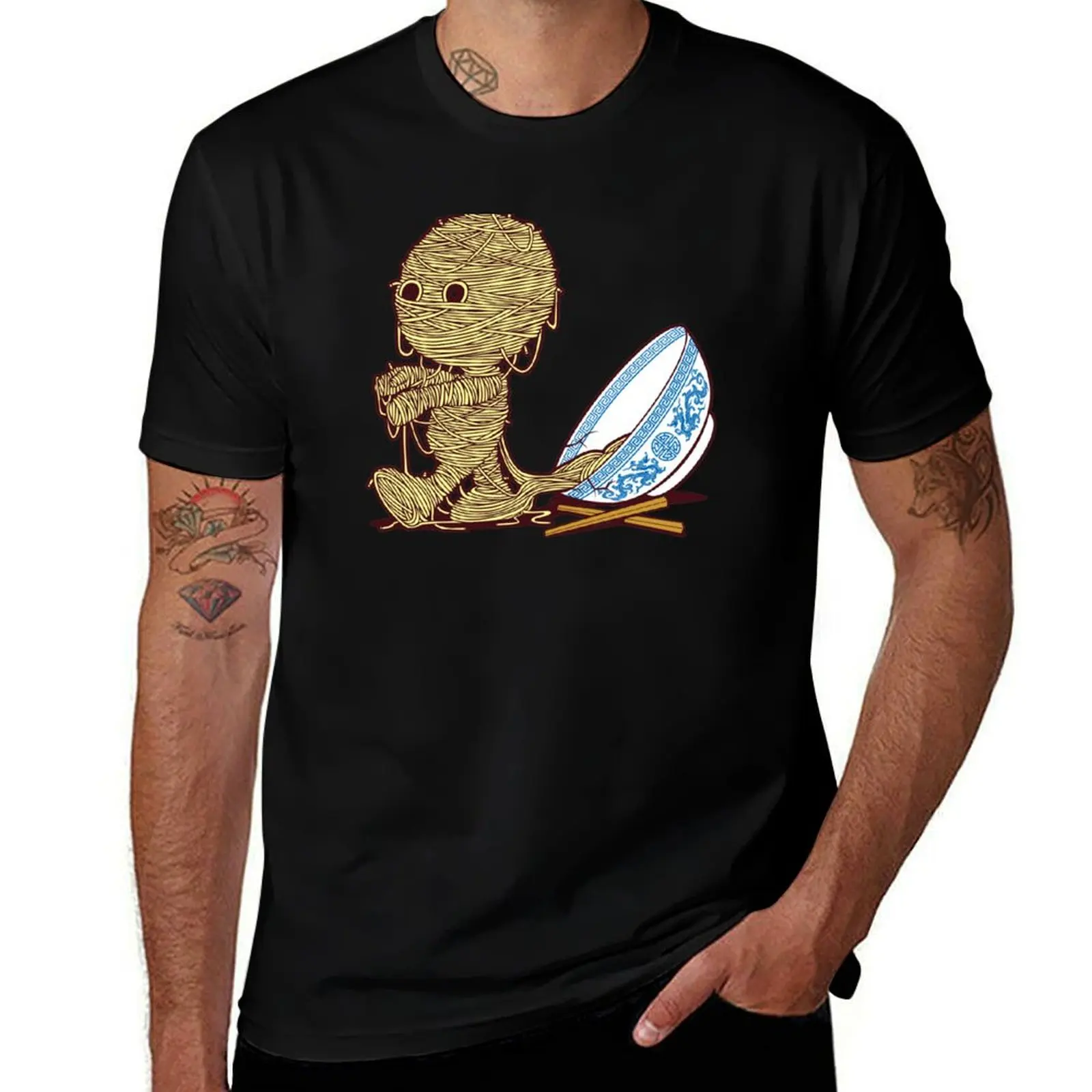 

RAMEN'SES RETURN T-Shirt valentines clothes Man t-shirt Blouse men workout shirt