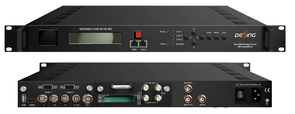 NDS3565H DVB-S2 Input Decoder hd