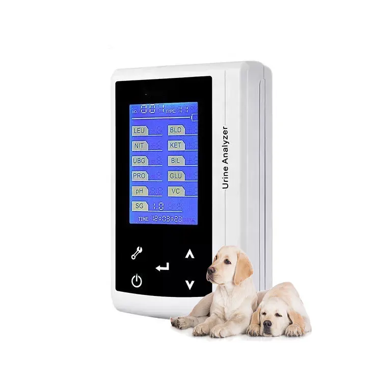

Veterinary Chemistry Urine Analyzer Animal Urine Routine Urine Protein Uric Acid Creatinine 11-14 test Strips