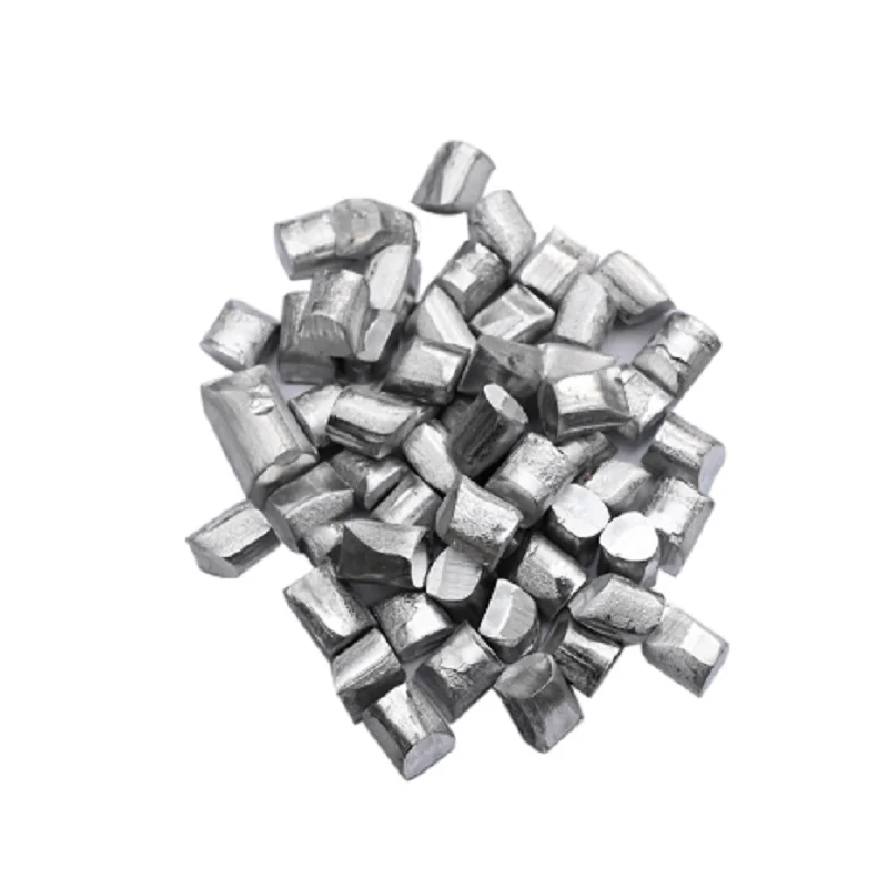 Pellet de aluminio/AL puro al 99,9%, gránulos de aluminio de 0,4-2,0 mm