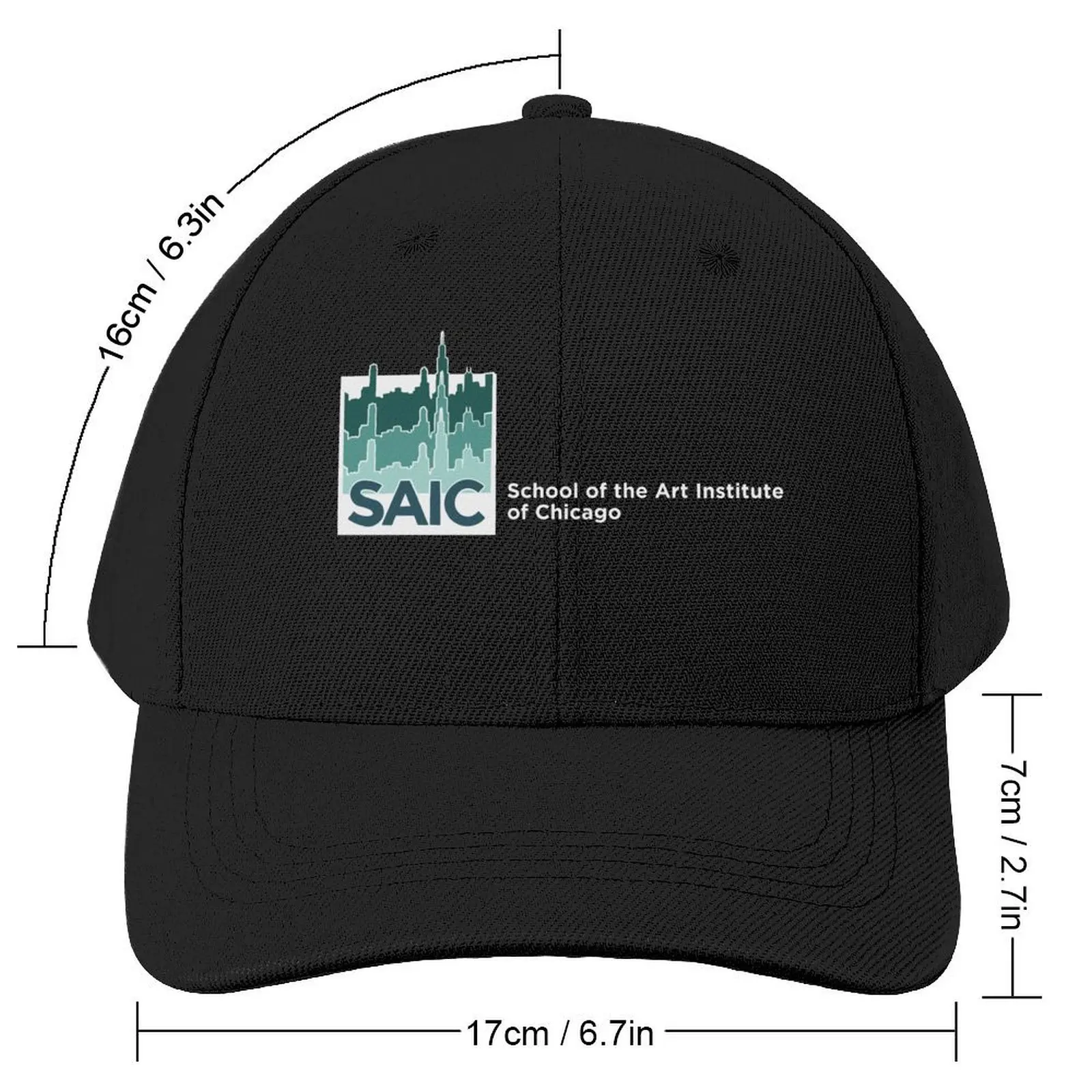 SAIC skyline design 2 Baseball Cap Luxury Cap Designer Hat hard hat Hood Men Women's