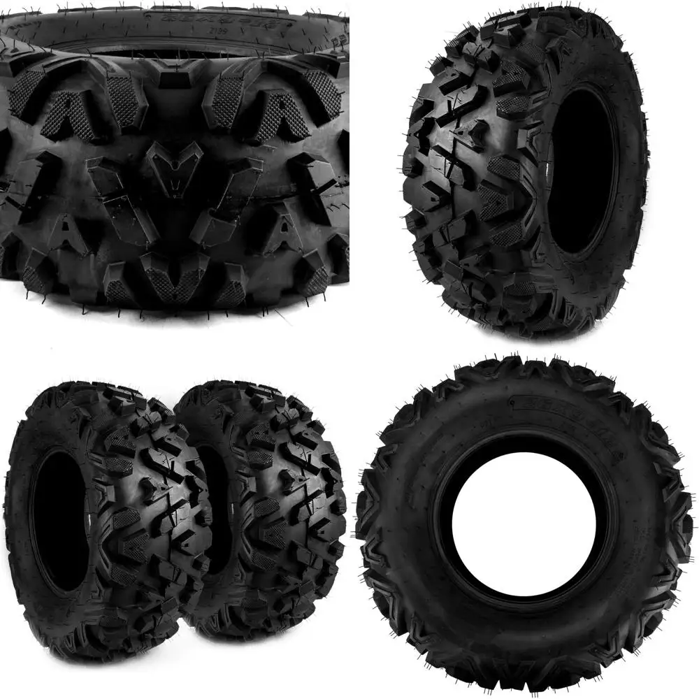 

Вездеходные шины 26x9-12 ATV, 6-слойные грязевые шины смещения UTV для квадроциклов, UTV и боковых гибридных протезов для грязи, снега и тропы Ridi