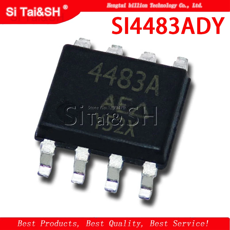 10pcs SI4483ADY-T1-GE3   SI4483ADY  4483A   SI4483 SI4483A Waterproof shell