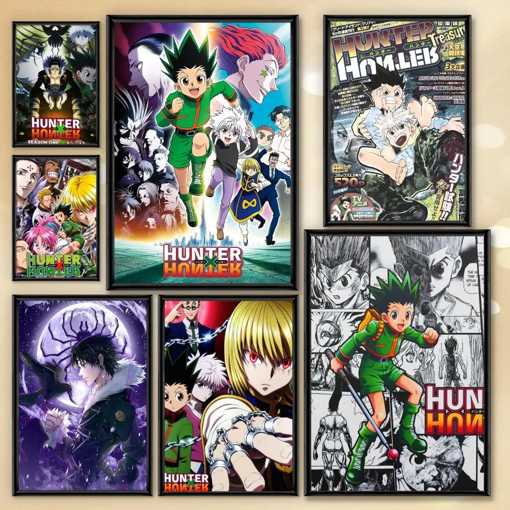 anime hunter x hunter Everyday Room Vibe Minimalist Lifestyle Vibe Above Bed Decor Modern Room Elevation Cozy Room Poster